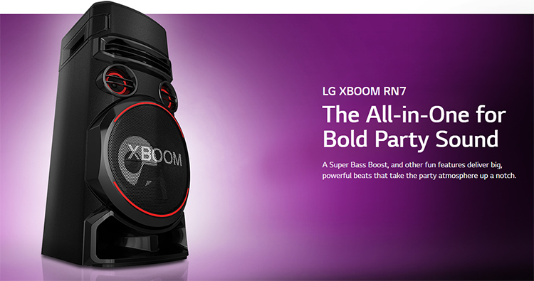 Loa Kéo Bluetooth LG XBOOM RN7 - Hàng Chính Hãng