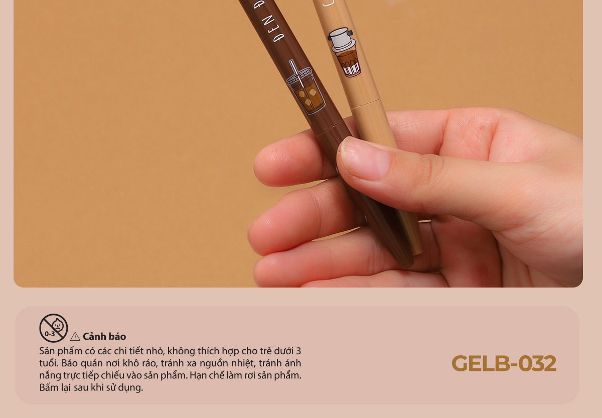 Combo 5/10/20 Bút gel B - Buttersmooth Gel Thiên Long GELB-032 - Premium Tip viết êm, trơn - Mực Xanh - Thân ngẫu nhiên