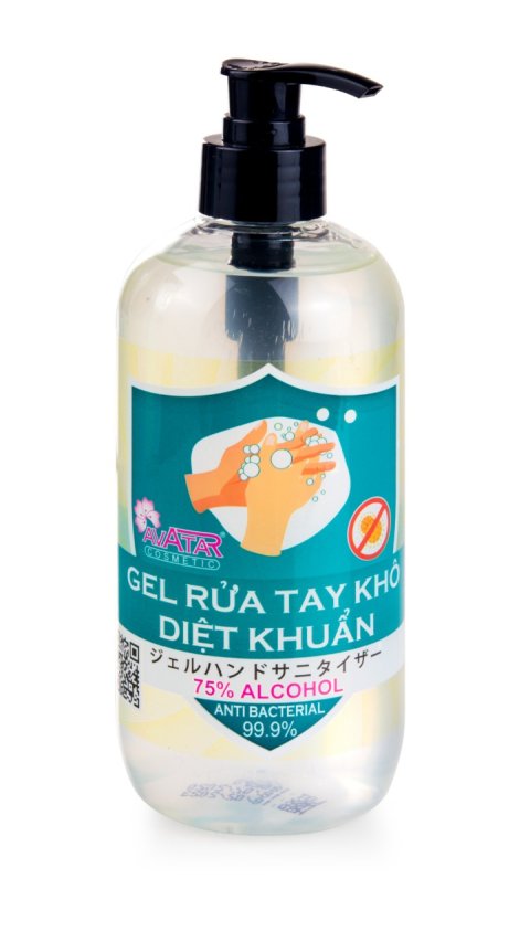 gel rửa tay khô diệt khuẩn 500ml công nghệ nhật bản - tặng kẹo mật ong senjaku nguyên chất 100% 1