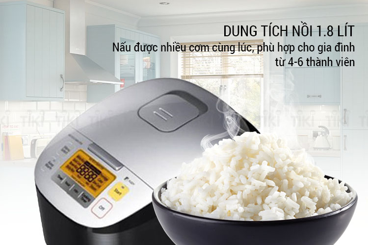 Nồi Cơm Điện Tử Panasonic PANC-SR-ZX185KRAM - Hàng chính hãng