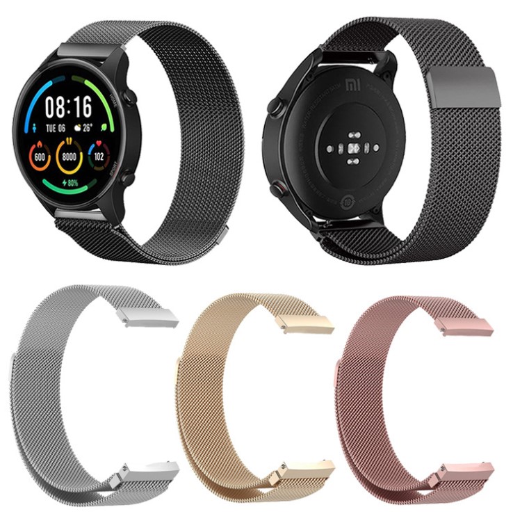 Dây đeo Xiaomi Mi Watch - Dây thép, khóa nam châm