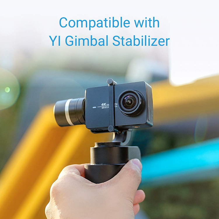 Camera Hành Động Yi Action 4K Quốc Tế (Đen) - Hàng chính hãng