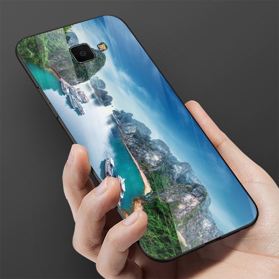 Ốp kính cường lực cho điện thoại Samsung Galaxy A70 - vịnh hạ long MS HALONG002