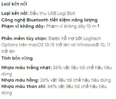 chuột không dây bluetooth logitech signature m650 - hàng chính hãng 14