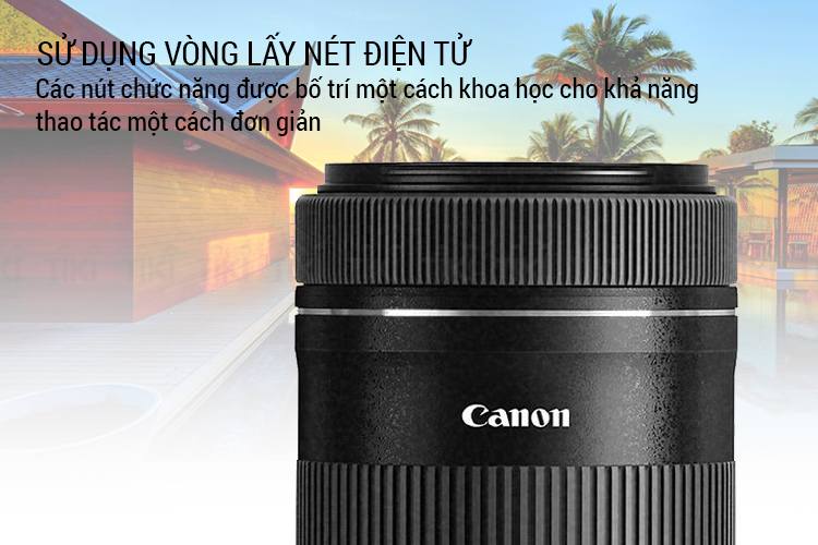 Lens Canon EF-S 55-250mm f/4-5.6 IS STM - Hàng Chính Hãng