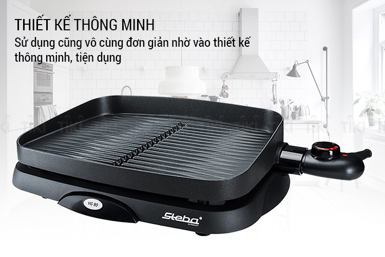 Vỉ nướng Steba VG90 (1300W) - Hàng chính hãng
