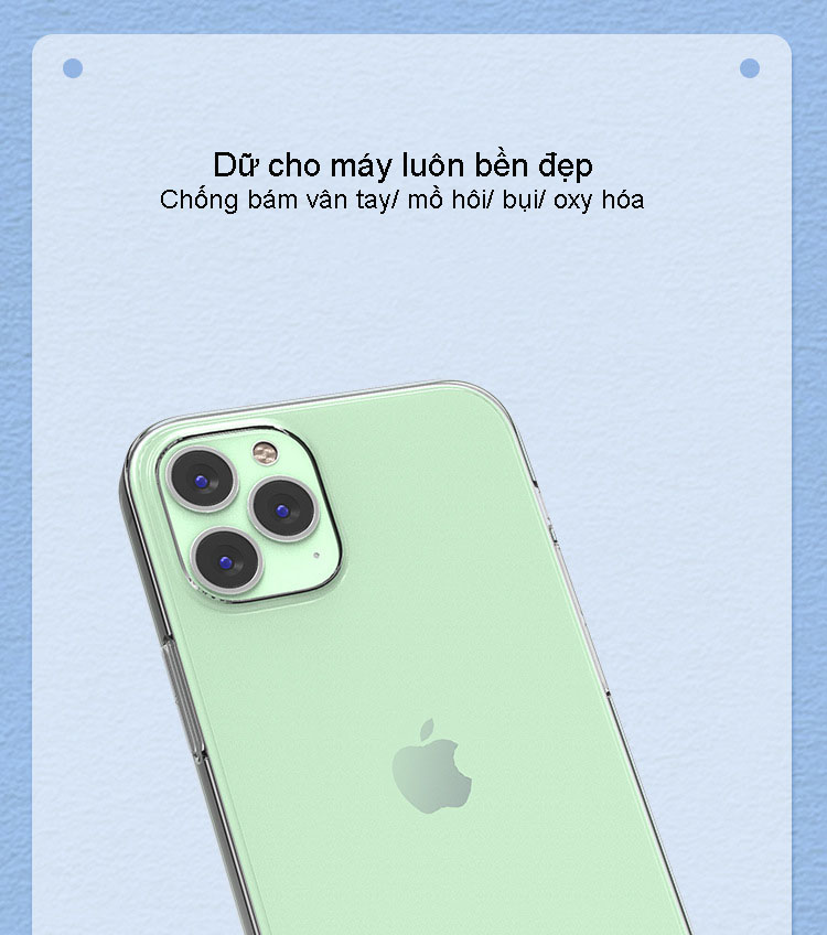 Ốp Lưng Dẻo TPU Trong Suốt Dành Cho Iphone 12/ 12 Pro/ 12Promax/ SE 2020/ iPhone11/ 11Pro/ 11Promax/ X / XS/ XS Max / XR / 7 8 Plus. Hàng Chính Hãng Helios