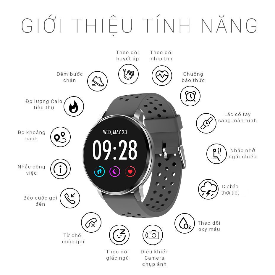 Đồng hồ thông minh Tuxedo SN11 với màn hình tự thiết kế đẳng cấp