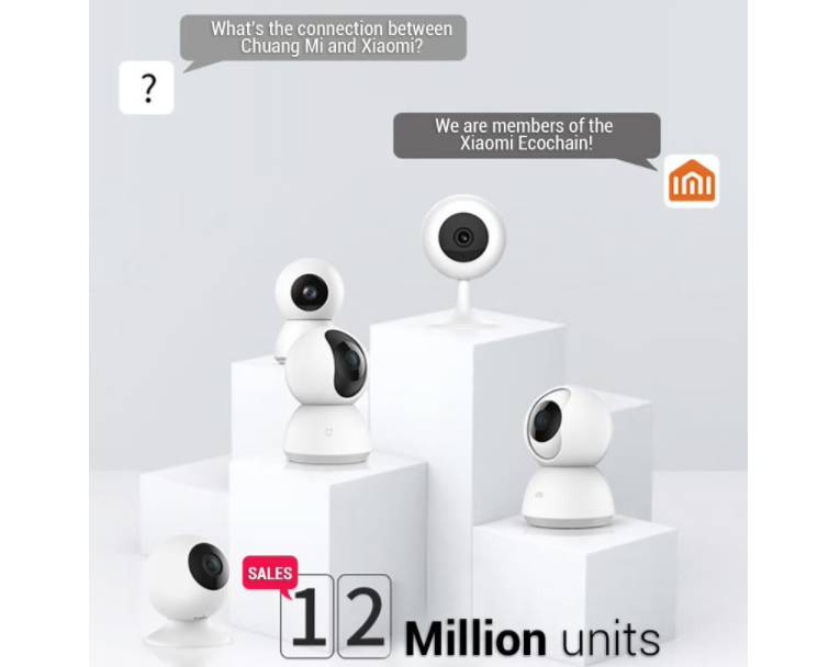 Xiaomi Ecochain Xiaobai upgraded version of intelligent 1080P camera wireless wifi surveillance smart camera infrared night vision Xiaomi Ecochain Xiaobai upgraded version of intelligent 1080P camera wireless wifi surveillance smart camera infrared night vision