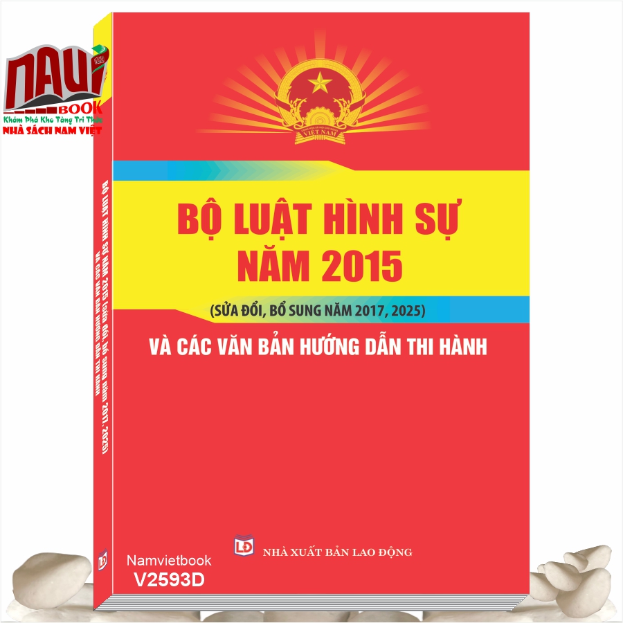 Sách Bộ Luật Hình Sự năm 2015 sửa đổi, bổ sung năm 2017