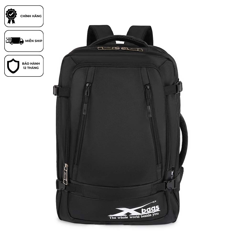 Balo Nam Nữ Cỡ Lớn Xbags Leader Xb 2006 – Balo Laptop 17 Inch, Nhiều Ngăn, Mở 180 Độ, Thiết Kế Tiện Dụng Cao Cấp!