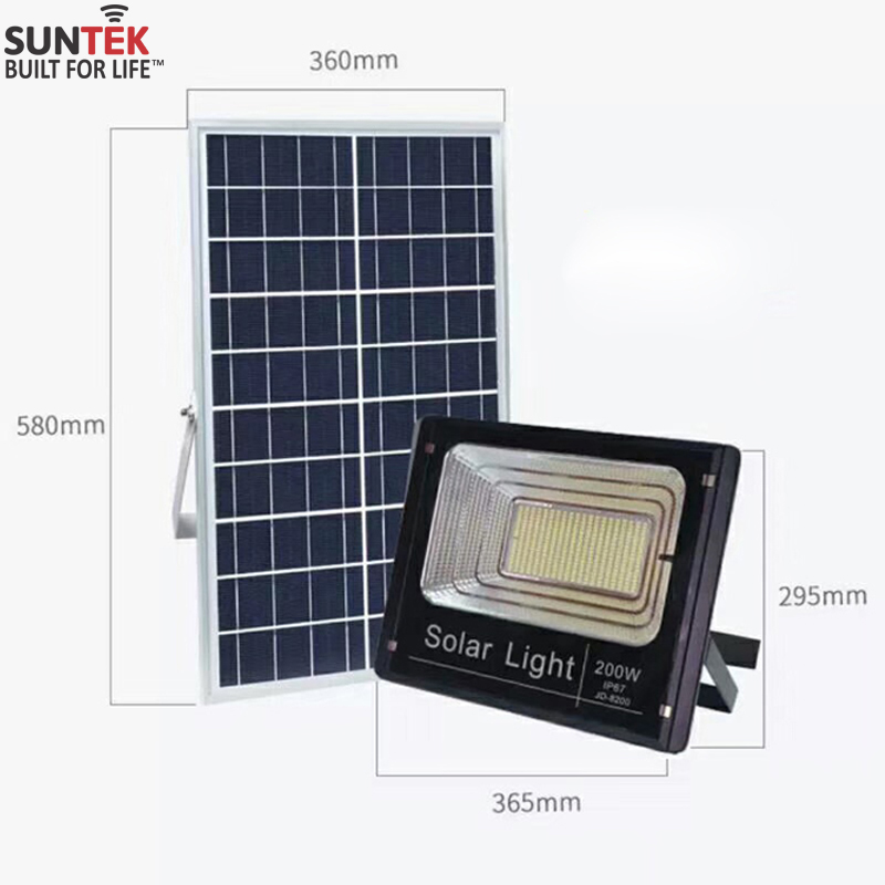 Đèn LED Năng Lượng Mặt Trời SUNTEK JD-8200