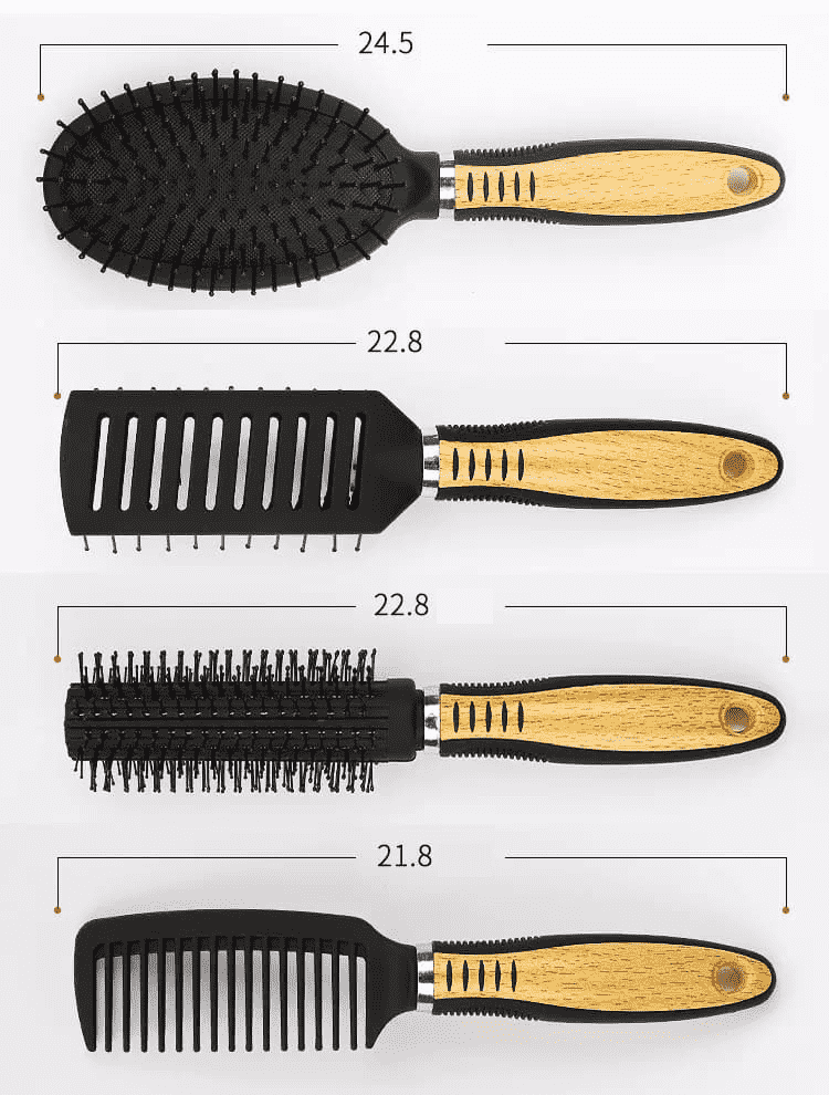 lược chải tóc xoăn