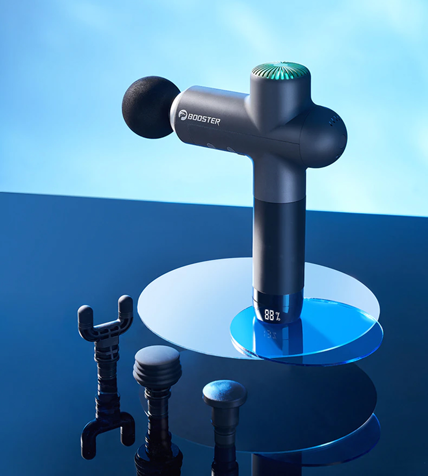 Máy Massage Booster Lightsaber AI Inside - 6 Đầu Massage – 4 mức độ - Công Suất 126W