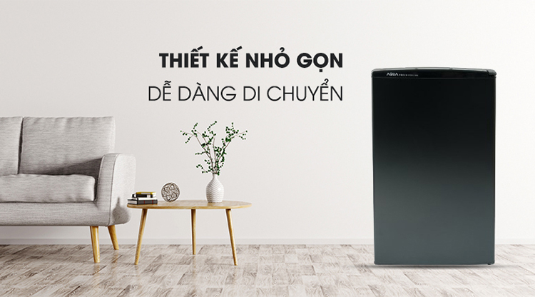 Tủ lạnh Aqua 90 lít AQR-D99FA(BS)