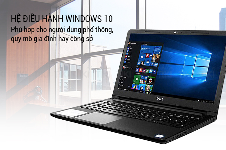 Laptop Dell Vostro 3478 R3M961 Core i5-8250U/Dos (14 inch) - Black - Hàng Chính Hãng