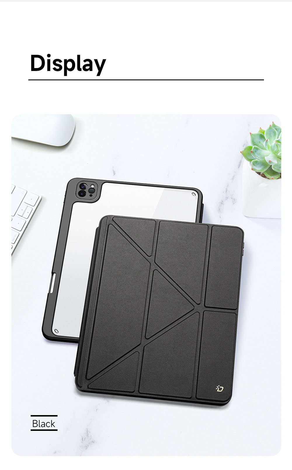 Bao Da Dành Cho iPad Pro 11 inch 2018/ 2020/ 2021/ 2022 Dux Ducis Magi Series Có Khe Cắm Bút, Tự Động Tắt Mở - Hàng Chính Hãng