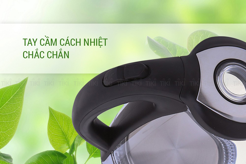Ấm Điện Đun Nước Thủy Tinh Lock&Lock EJK317BLK (1.7L)