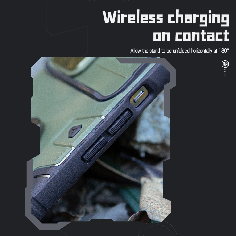 Ốp Lưng Nillkin CamShield Armor Pro Cho iPhone 14 / iPhone 14 Plus / iPhone 14 Pro / iPhone 14 Pro Max - Hàng Nhập Khẩu