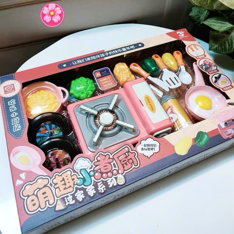 Đồ Chơi Nấu Ăn Cho Bé 16 Chi Tiết Happy Kitchen