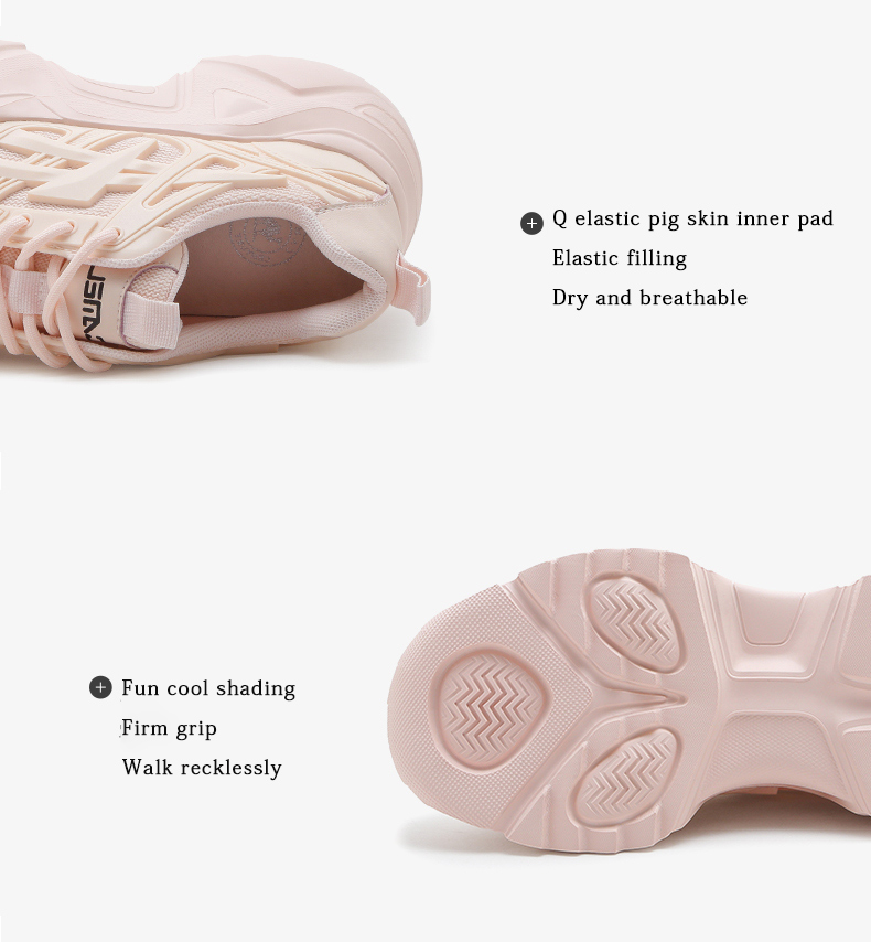 Giày thể thao chunky nữ CAMEL Giày sneaker A13289615 đế dày thoải mái cho nữ