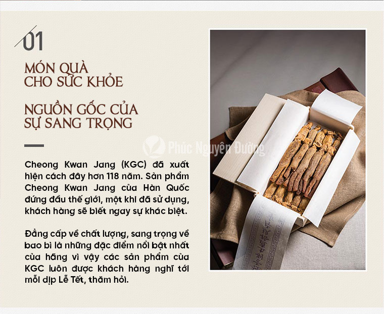 Lương Sâm Good 20 150g 7 Củ - CKJ Korean Red Ginseng Root - Good 20PCS 150g 3