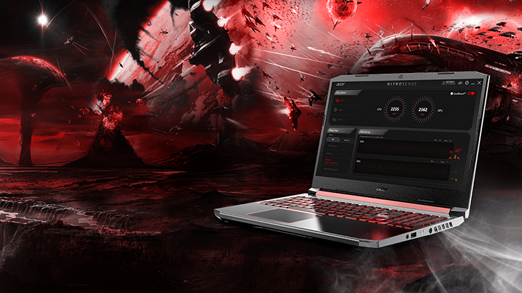 Laptop Acer Nitro 5 AN515-54-778L NH.Q59SV.016 Core i7-9750H/ GTX 1650 4GB/ Win10 (15.6 FHD IPS 144Hz) - Hàng Chính Hãng