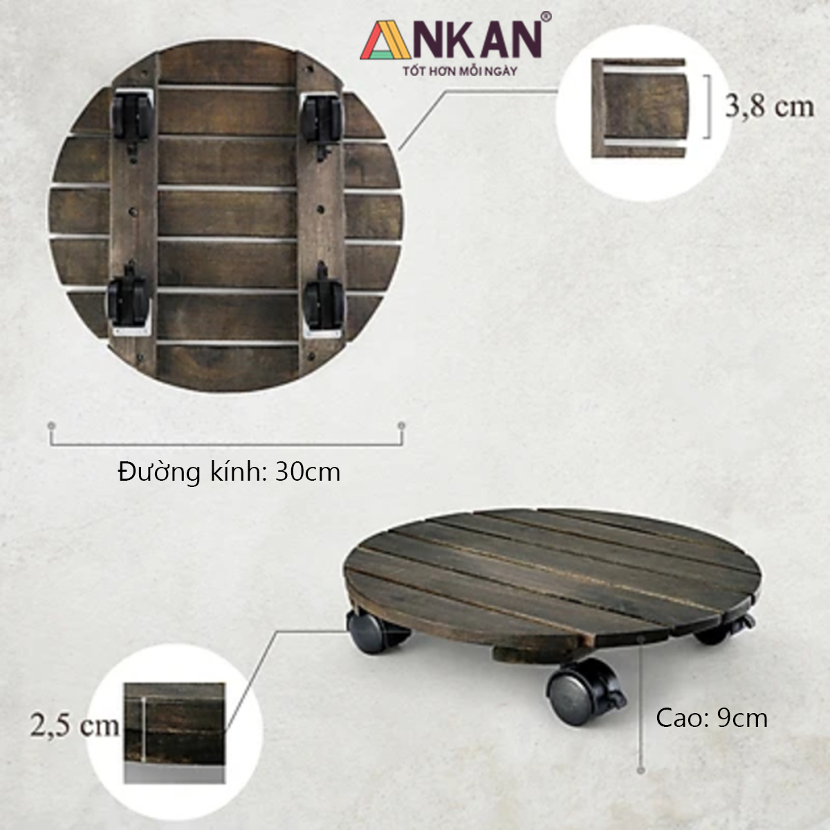 de-lot-chau-cay-co-banh-xe-30cm-mau-den