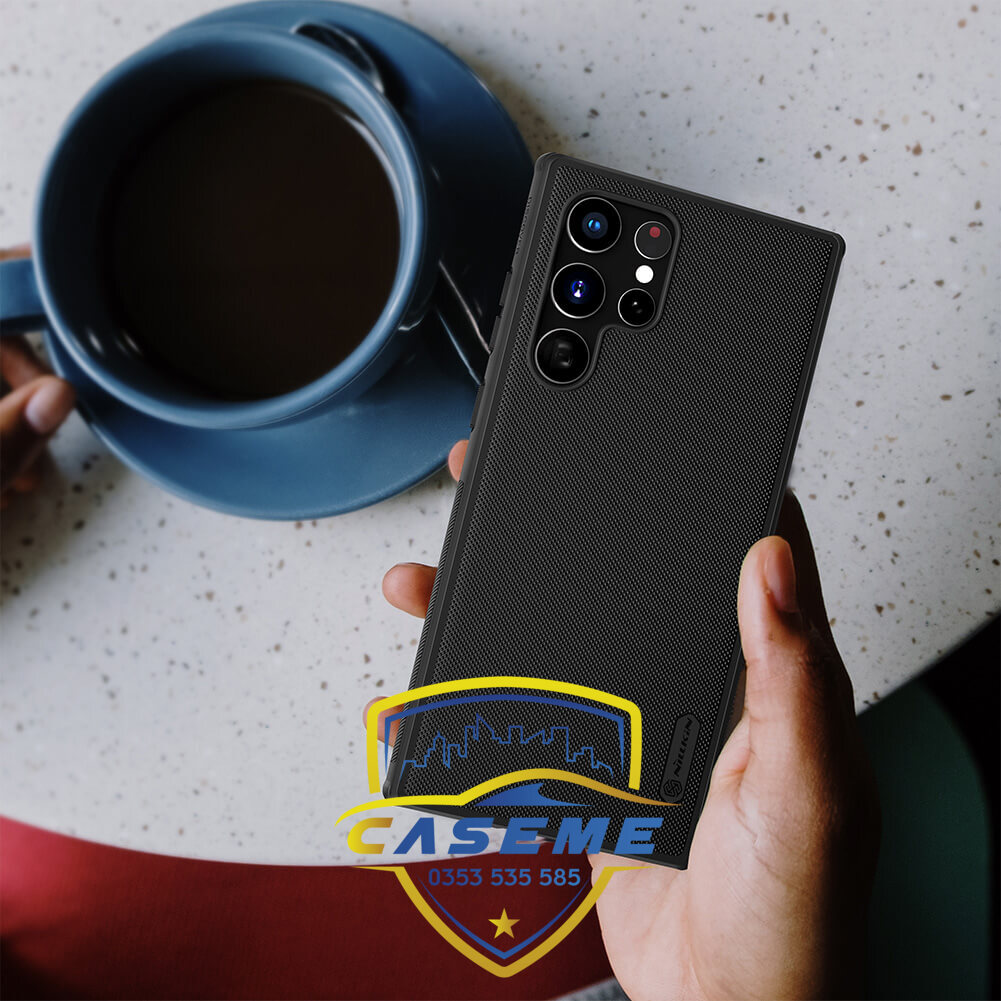 Ốp lưng dành cho Samsung S22 Ultra hàng chính hãng Nillkin dạng sần