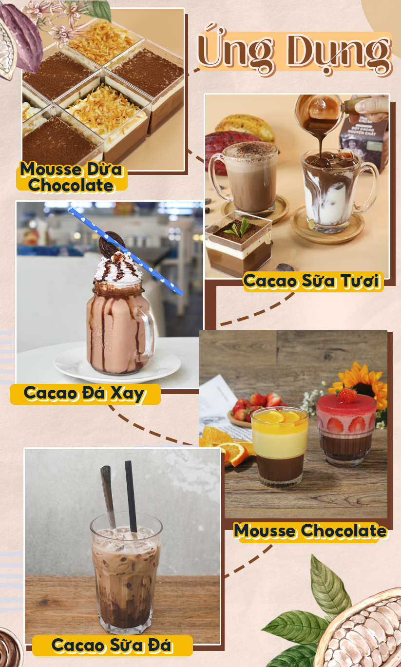 Heyday Bột Cacao Nguyên Chất Không Đường Việt Nam - Dòng Origin - Chứng Nhận UTZ - Hỗ Trợ Giảm Cân - Túi Giấy 250g