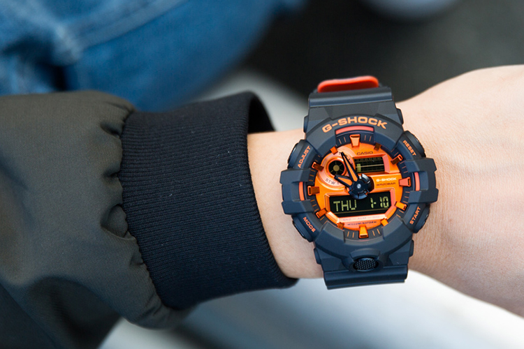 Đồng Hồ Nam Dây Nhựa Casio G-Shock GA-700BR-1ADR