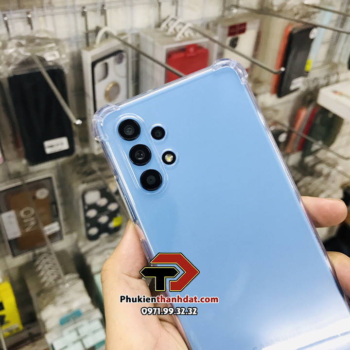 Ốp lưng dành cho SamSung A32 4G, A22 4G trong suốt chống sốc - Hàng chính hãng