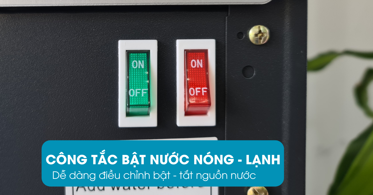 công tắc khởi động tạo nước nóng lạnh