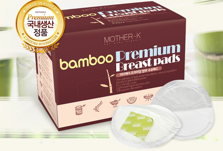 Lót thấm sữa sợi tre Mother-K Hàn Quốc (32 chiếc)