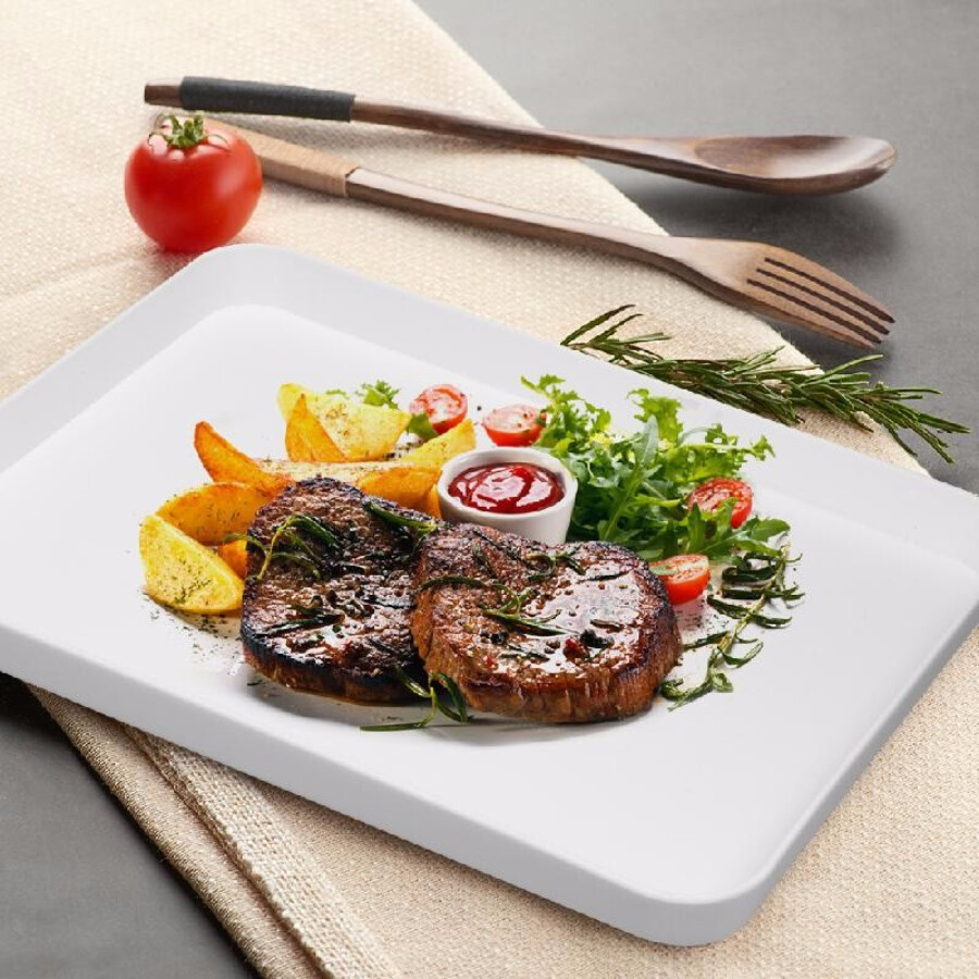 Plastic Tray Serving Tray Simple Fast Food Tray Shallow Tray PP Tray Small Sturdy Tray Fruit Platter Rectangular Tray Plastic Tray Serving Tray Simple Fast Food Tray Shallow Tray PP Tray Small Sturdy Tray Fruit Platter Rectangular Tray