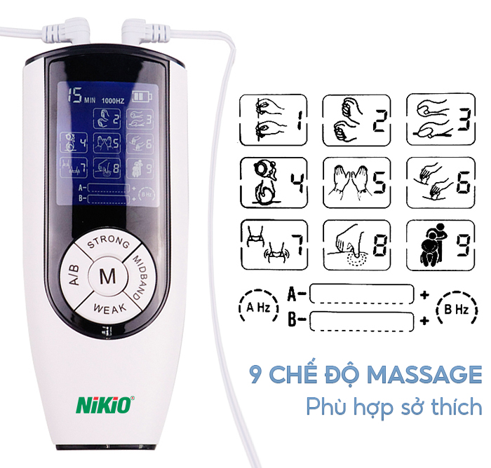 Máy massage xung điện Nikio NK-103