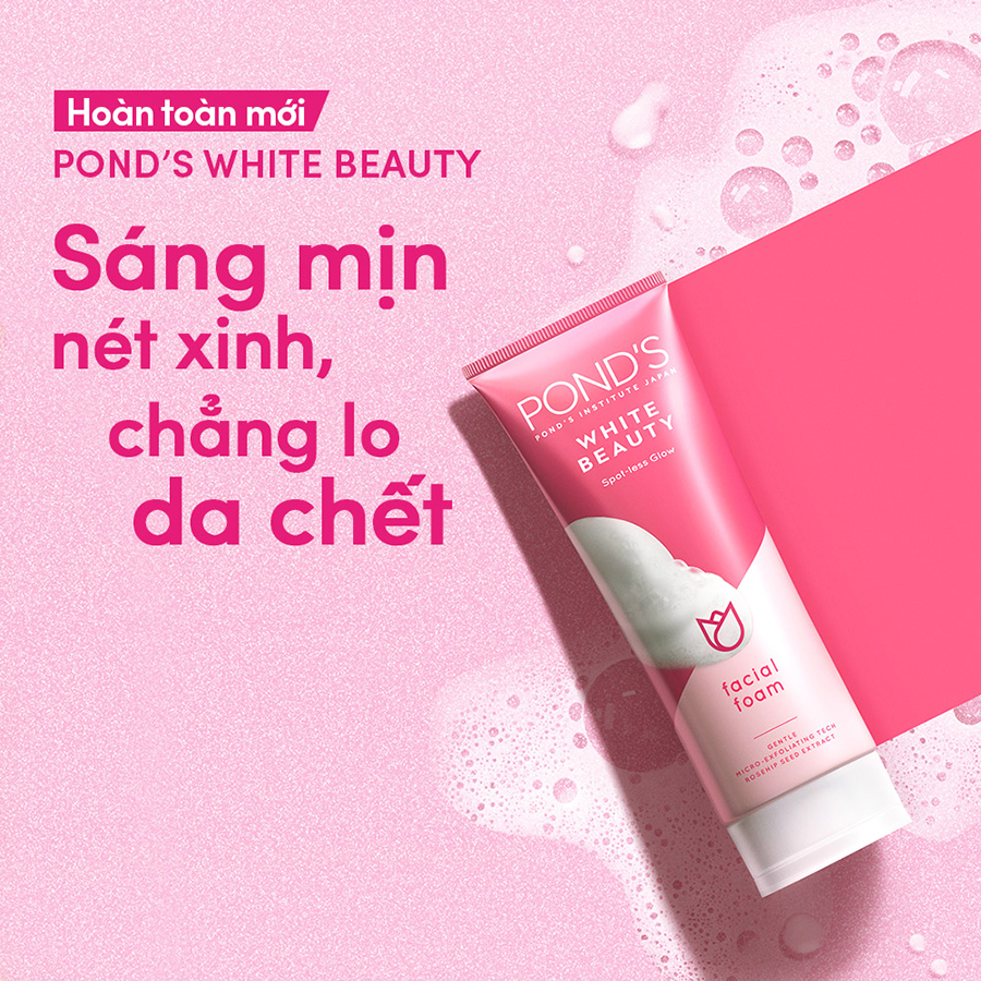 Sữa Rửa Mặt Làm Sáng Da Pond's White Beauty (50g)