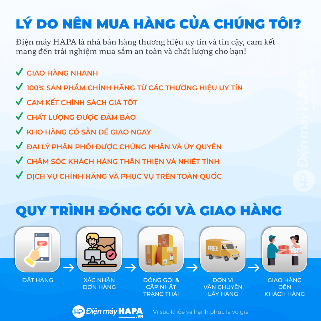 Lý do nên mua Máy Lọc Nước RYO chính hãng tại Điện máy HAPA