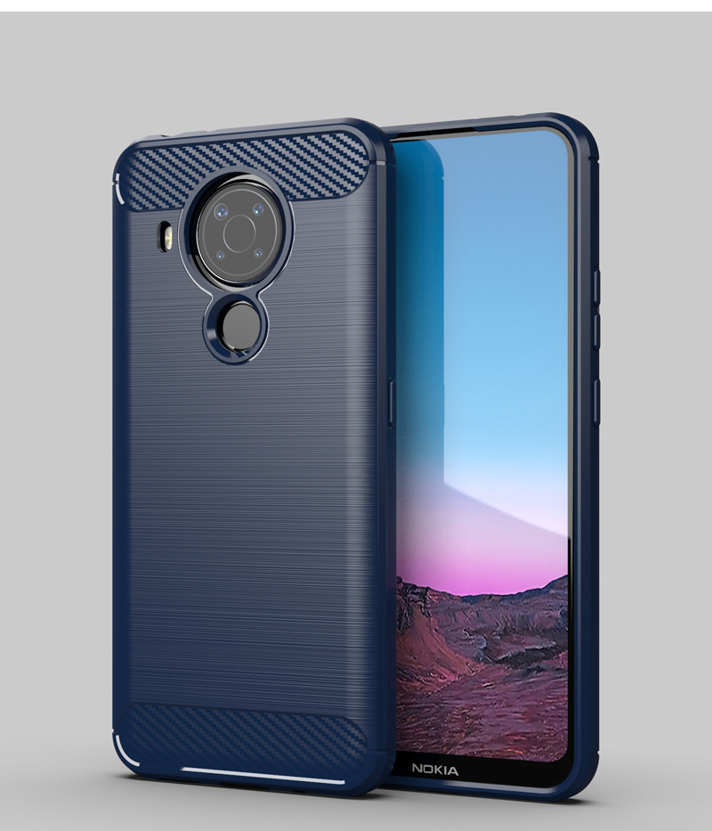 Ốp lưng chống sốc dành cho Nokia 5.4 Silicon hàng chính hãng Rugged Shield cao cấp - Hàng Nhập Khẩu