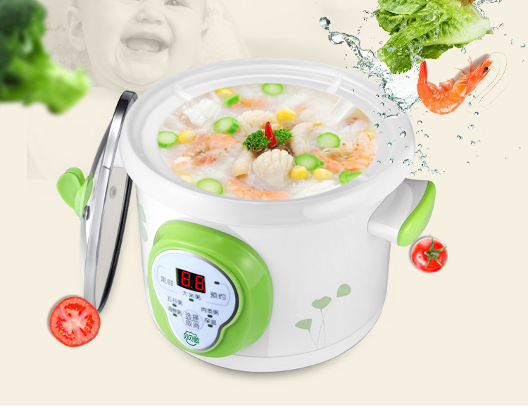 Nồi Cơm Điện Nấu Cháo Dinh Dưỡng Trẻ Em Babe duck BB A12HP