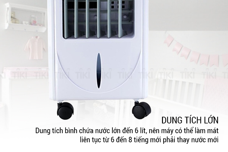 Quạt Hơi Lạnh Iruka I-85 (95W) - Trắng - Hàng Chính Hãng