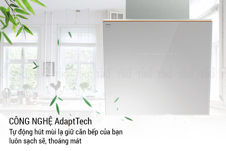 Hút Mùi Gorenje By Starck WHI641ST - Xám Kim Loại