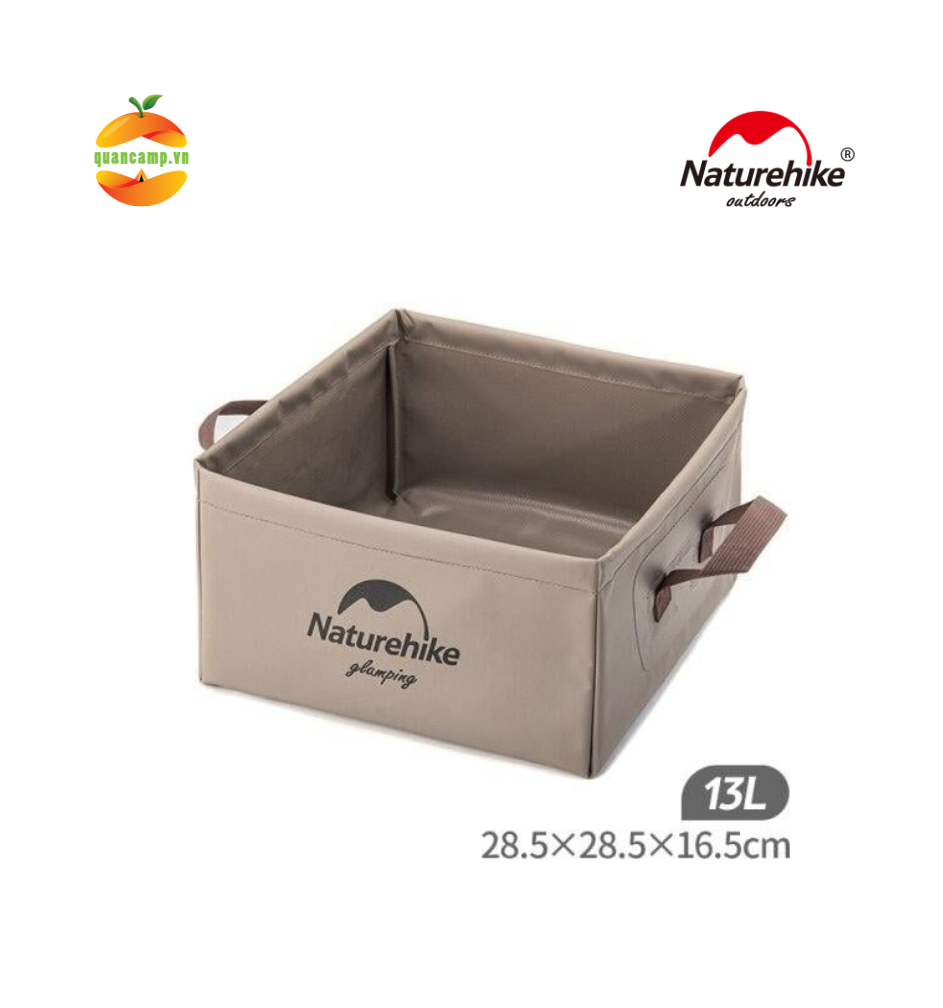 Xô Vuông Du Lịch Cắm Trại gấp Gọn Naturehike NH19SJ007