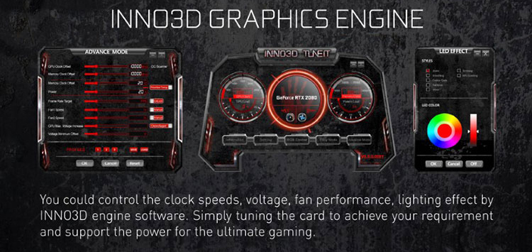 Card M&agrave;n H&igrave;nh INNO3D GEFORCE GTX 1660Ti TWIN X2 6GB