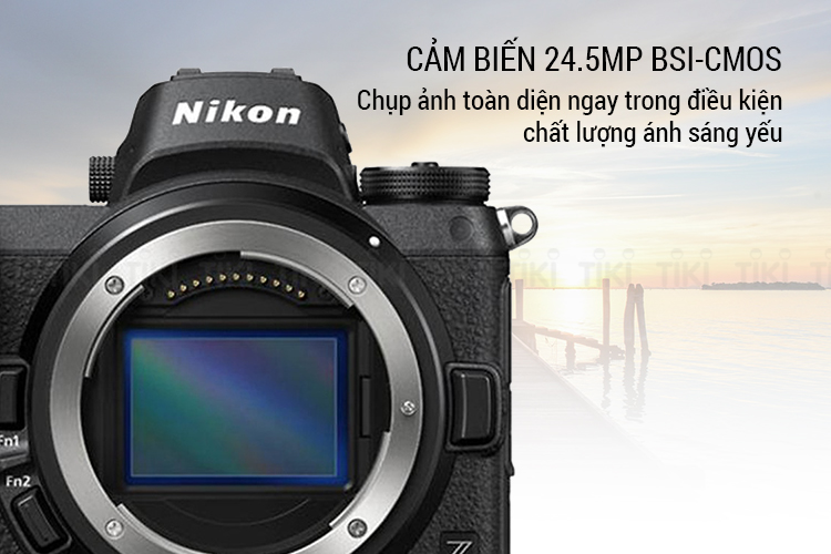 Máy Ảnh Nikon Z6 Body - Hàng Chính hãng - Thẻ nhớ 32GB, túi máy