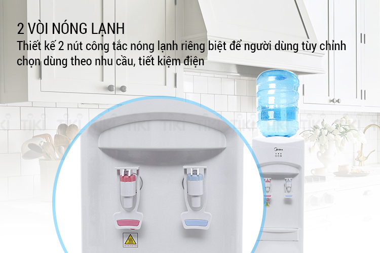 Cây Nước Nóng Lạnh Midea MYL 1031S - Hàng Chính Hãng
