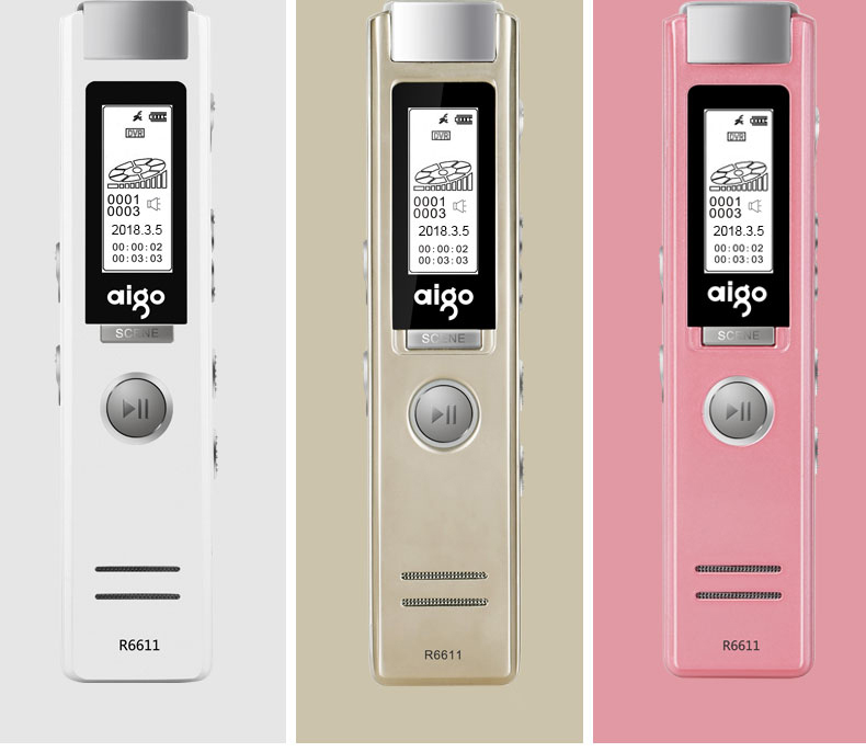 Bút Ghi Âm - Nghe Nhạc 16G Patriot aigo R6611