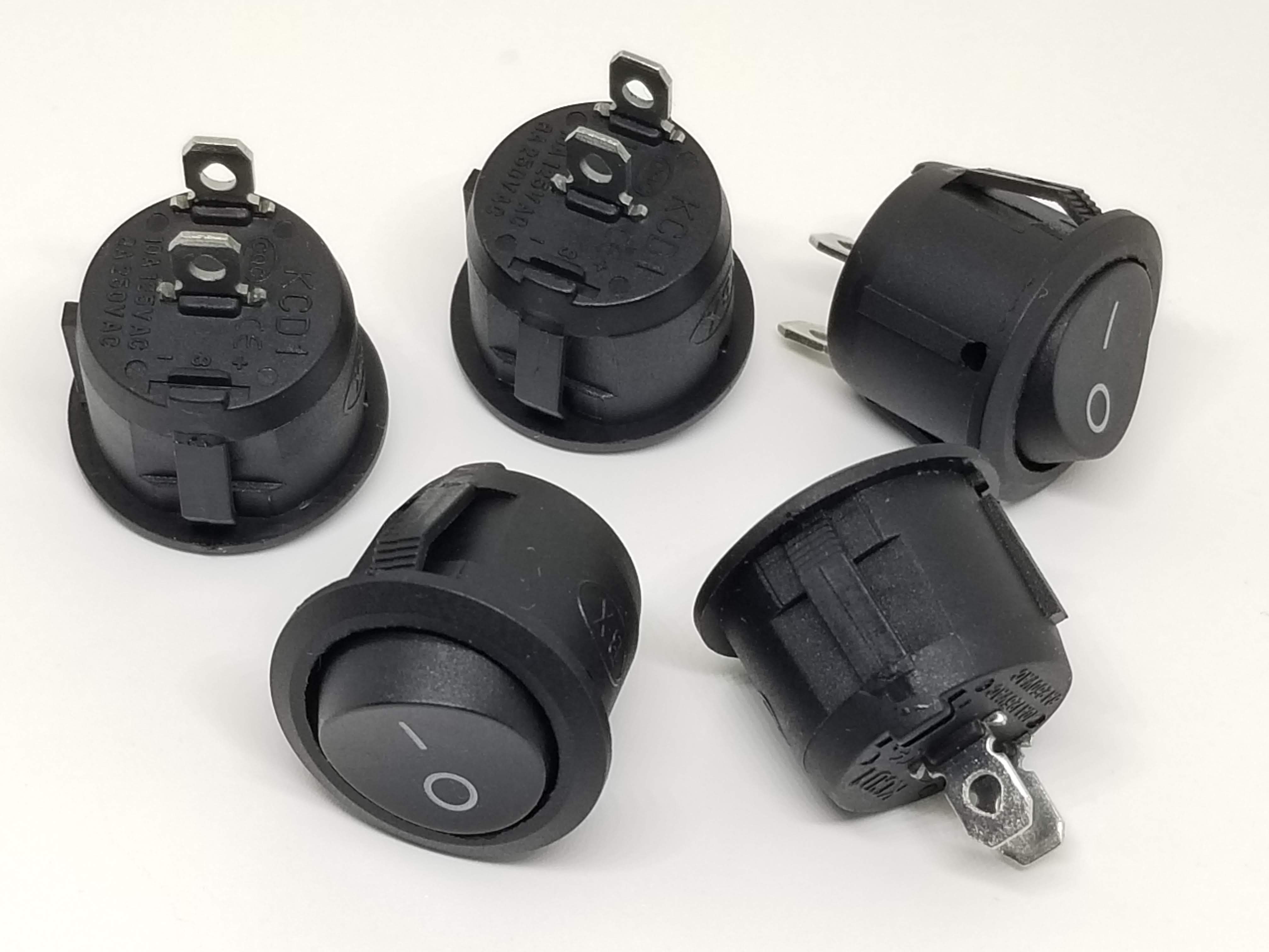 công tắc tròn bập bênh 20mm - FUKIDI