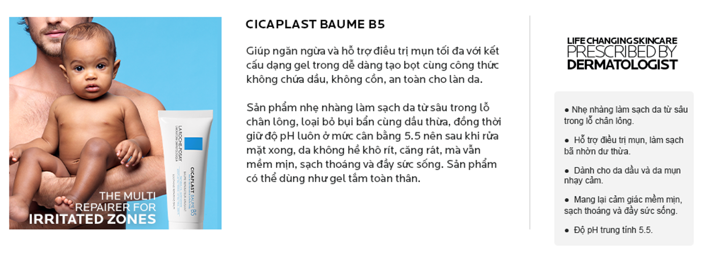 Review Kem Dưỡng Da La Roche-Posay Cicaplast Gel B5 Có Tốt Không?