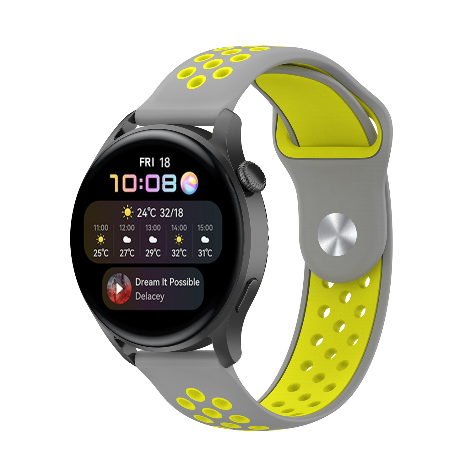 Dây đeo cho Huawei Watch 4/ 4 Pro/ 3/ 3 Pro - Dây thể thao 2 màu (DSK-2)